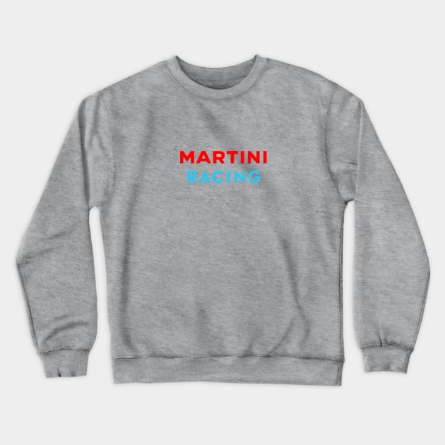 Martini Racing Retro Crewneck Sweatshirt by helwasya